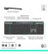 Клавiатура бездротова Logitech Slim Solar+ Graphite (920-013764)