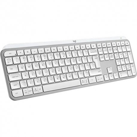 Бездротова клавiатура Logitech MX Keys S Pale Grey (920-011588)