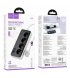 Сетевой фильтр Hoco AC21 (3USB/1Type-C/4xSocket) 3m Black