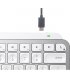 Бездротова клавiатура Logitech MX Keys Mini Wireless Illuminated Pale Grey (920-010499)
