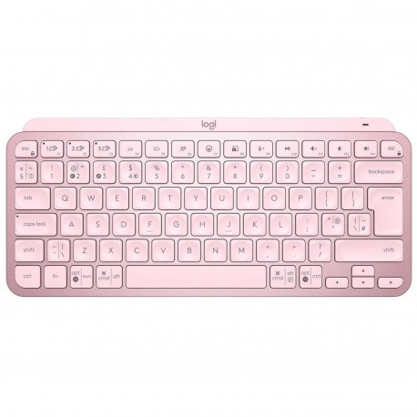 Бездротова клавiатура Logitech MX Keys Mini Wireless Illuminated Rose (920-010500)