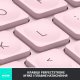 Бездротова клавiатура Logitech MX Keys Mini Wireless Illuminated Rose (920-010500) Бездротова клавiатура Logitech MX Keys Mini Wireless Illuminated Rose (920-010500)