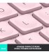 Бездротова клавiатура Logitech MX Keys Mini Wireless Illuminated Rose (920-010500)