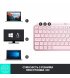 Бездротова клавiатура Logitech MX Keys Mini Wireless Illuminated Rose (920-010500)