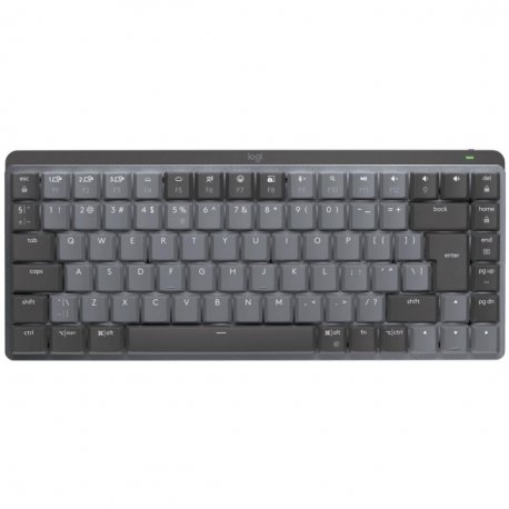 Бездротова клавіатура Logitech MX Mechanical Mini Illuminated Graphite (920-010782)