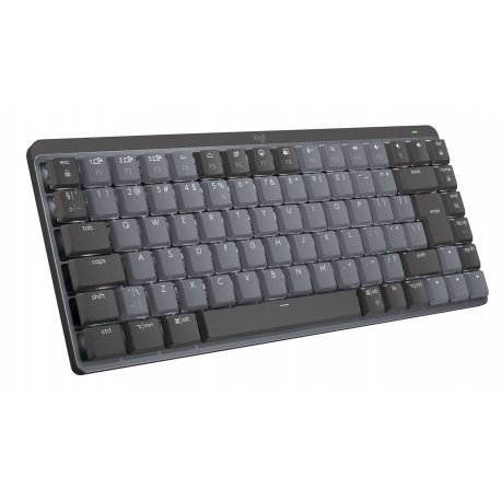Бездротова клавіатура Logitech MX Mechanical Mini Illuminated Graphite (920-010782)