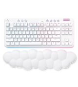 Бездротова клавіатура ігрова Logitech G715 Tactile Brown Switch White (920-010465)