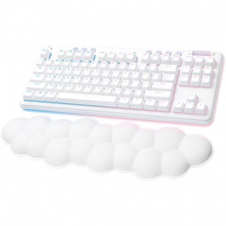 Бездротова клавіатура ігрова Logitech G715 Tactile Brown Switch White (920-010465)
