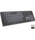 Бездротова клавіатура ігрова Logitech MX Mechanical Brown Switch Tactile Graphite (920-010757)