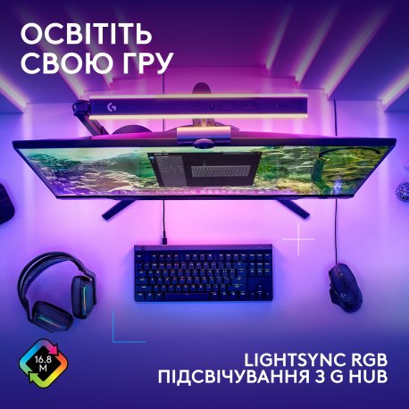 Клавiатура ігрова Logitech G515 TKL Black (920-012872)