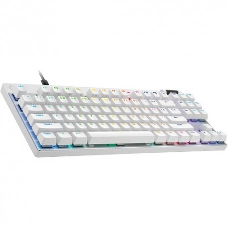 Клавиатура игровая Logitech G PRO X TKL Rapid Magnetic Analog Switch White (920-013242)