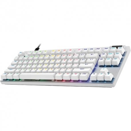 Клавиатура игровая Logitech G PRO X TKL Rapid Magnetic Analog Switch White (920-013242)