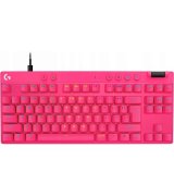 Клавіатура ігрова Logitech G PRO X TKL Rapid Magnetic Analog Switch Magenta (920-013253)