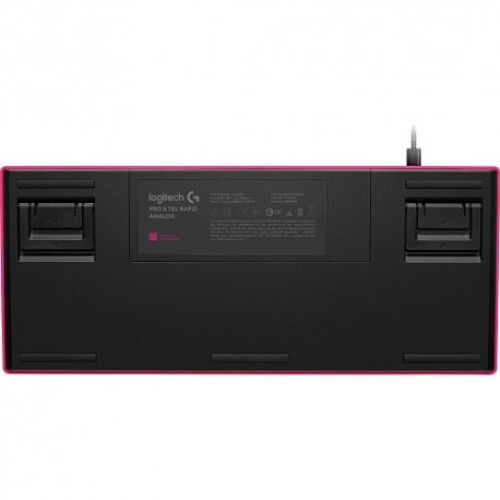 Клавиатура игровая Logitech G PRO X TKL Rapid Magnetic Analog Switch Magenta (920-013253)