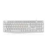 Клавіатура REAL-EL RK-513 White (EL123100047)