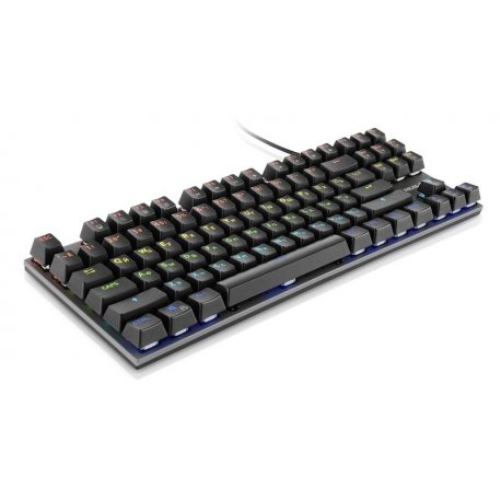 Клавиатура игровая REAL-EL M 05 Blue Switch Grey (EL123100044)