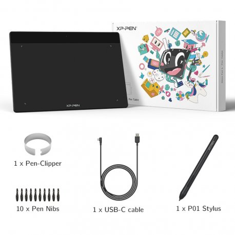 Графічний планшет XP-Pen Deco Fun S Black