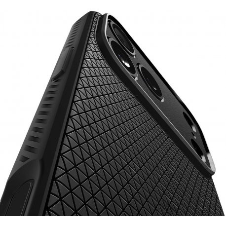 Чехол Spigen Liquid Air для iPhone 17 Pro Matte Black (ACS10331)