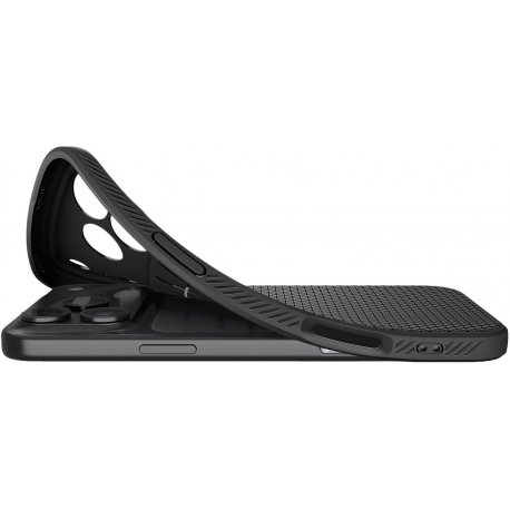 Чехол Spigen Liquid Air для iPhone 17 Pro Matte Black (ACS10331)
