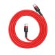 Кабель Baseus Cafule Type-C - Type-C (1м) Red (CATKLF-G09) Кабель Baseus Cafule Type-C - Type-C (1м) Red (CATKLF-G09)