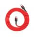 Кабель Baseus Cafule Type-C - Type-C (1м) Red (CATKLF-G09)