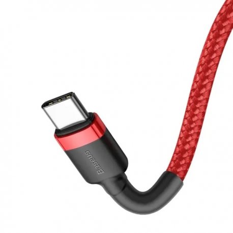 Кабель Baseus Cafule Type-C - Type-C (1м) Red (CATKLF-G09)