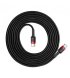 Кабель Baseus Cafule Type-C - Type-C (2м) Red/Black (CATKLF-H91)
