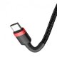 Кабель Baseus Cafule Type-C - Type-C (2м) Red/Black (CATKLF-H91) Кабель Baseus Cafule Type-C - Type-C (2м) Red/Black (CATKLF-H91)