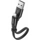 Кабель Baseus Nimble Micro-Lightning (0.23м) Black (CALMBJ-01)