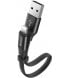 Кабель Baseus Nimble Micro-Lightning (0.23м) Black (CALMBJ-01)