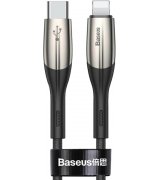 Кабель Baseus Horizontal Type-C to Lightning (1m) Black (CATLSP-01)