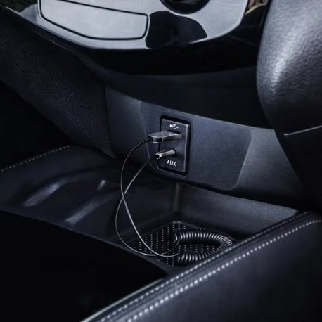 Бездротовий адаптер Baseus Bluetooth AUX аудіоадаптер (CABA01-01)