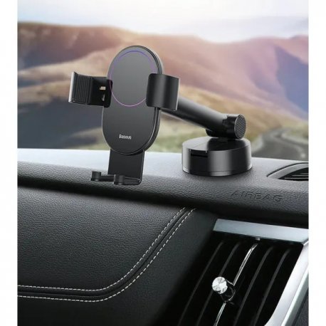 Автотримач Baseus Simplism Gravity Car Mount With Suction Base (SUYL-JY01)