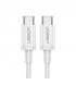 Кабель Ugreen US264 USB Type-C to USB Type-C 60W (2m) White (60520)