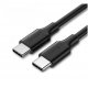 Кабель Ugreen US286 USB Type-C to USB Type-C 60W (3m) Black (60788)