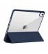 Чохол-книжка Mutural iPad Air 10.9" 2020-2026 Clear-Pro Case Dark Blue