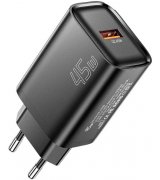 Сетевое зарядное устройство для Essager Flash 45W 1хUSB-A Black (ECT45W-RPB01-Z)