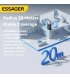 Бездротовий Bluetooth адаптер Essager Freedom 5.4 Black (EBT54-JH01-P)