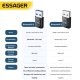 Бездротовий Bluetooth адаптер Essager Freedom 5.4 Black (EBT54-JH01-P)