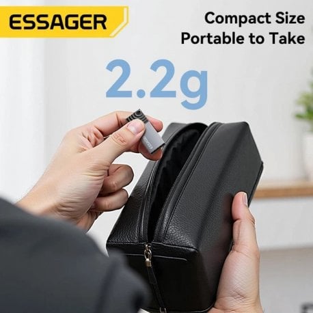 Кардрідер Essager Card Reader Type-C 2-in-1 TF/Micro SD (EDKTF-QW0G-P)