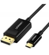 Кабель Ugreen MM139 USB-C to DisplayPort 4K (1.5m) Black (50994)