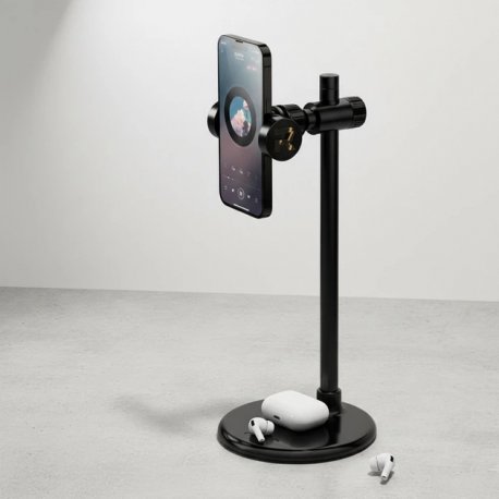 Тримач для телефона Rtako XGZB-01 Multi-Function Black (6975523000292)