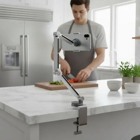 Держатель для планшета RTAKO T01 Grey (6942063223443)