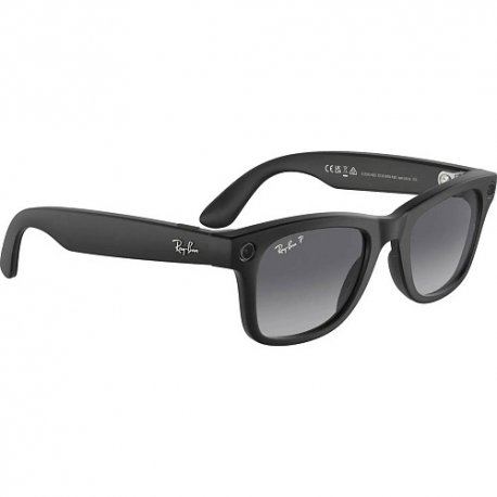 Смарт-окуляри Ray-Ban Meta Wayfarer Gen 2 Matte Black Frame/Polar Gradient Graphite EU (RW4012 601ST3 50-22)