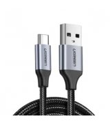 Кабель Ugreen US288 USB 2.0 to USB Type-C (0.25m) Black (60124)