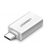 Адаптер Ugreen US173 USB Type-C to USB 3.0 Female OTG Adapter White (30155)