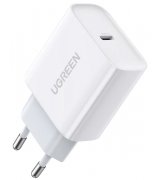 Сетевое зарядное устройство для Ugreen CD137 Fast Charging Power Adapter 20W White (60450)