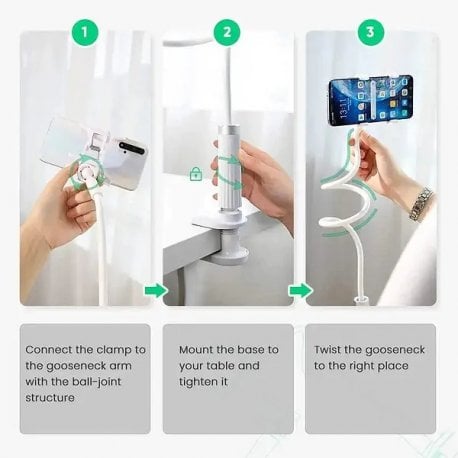 Підставка для смартфона Ugreen LP113 White (30488)