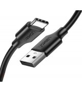 Кабель UGREEN US287 USB 2.0 to USB Type-C (2m) Black (60118)