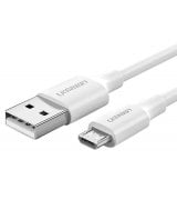 Кабель Ugreen US289 USB 2.0 to Micro (1m) White (60141)